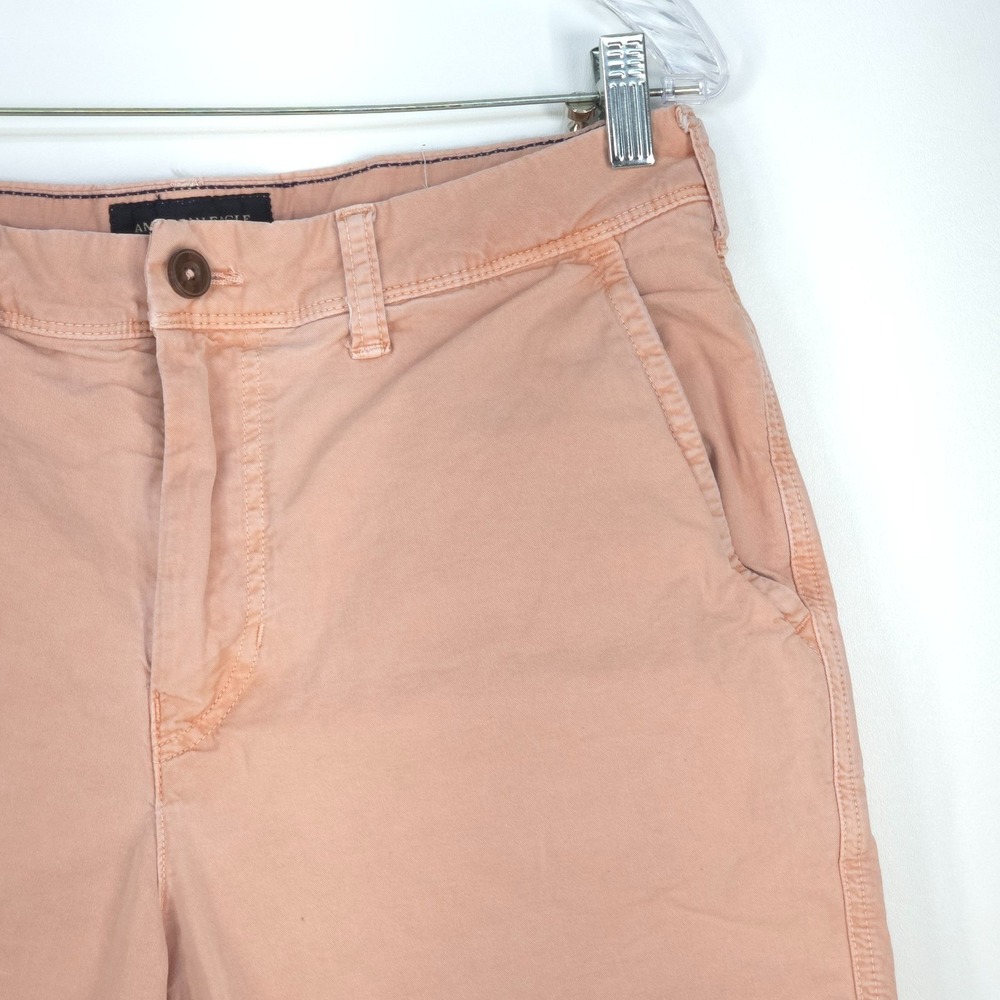 American Eagle Outfitters Classic Fit Chino Shorts Mens 31 Beach Summer Vacation - Picture 13 of 16